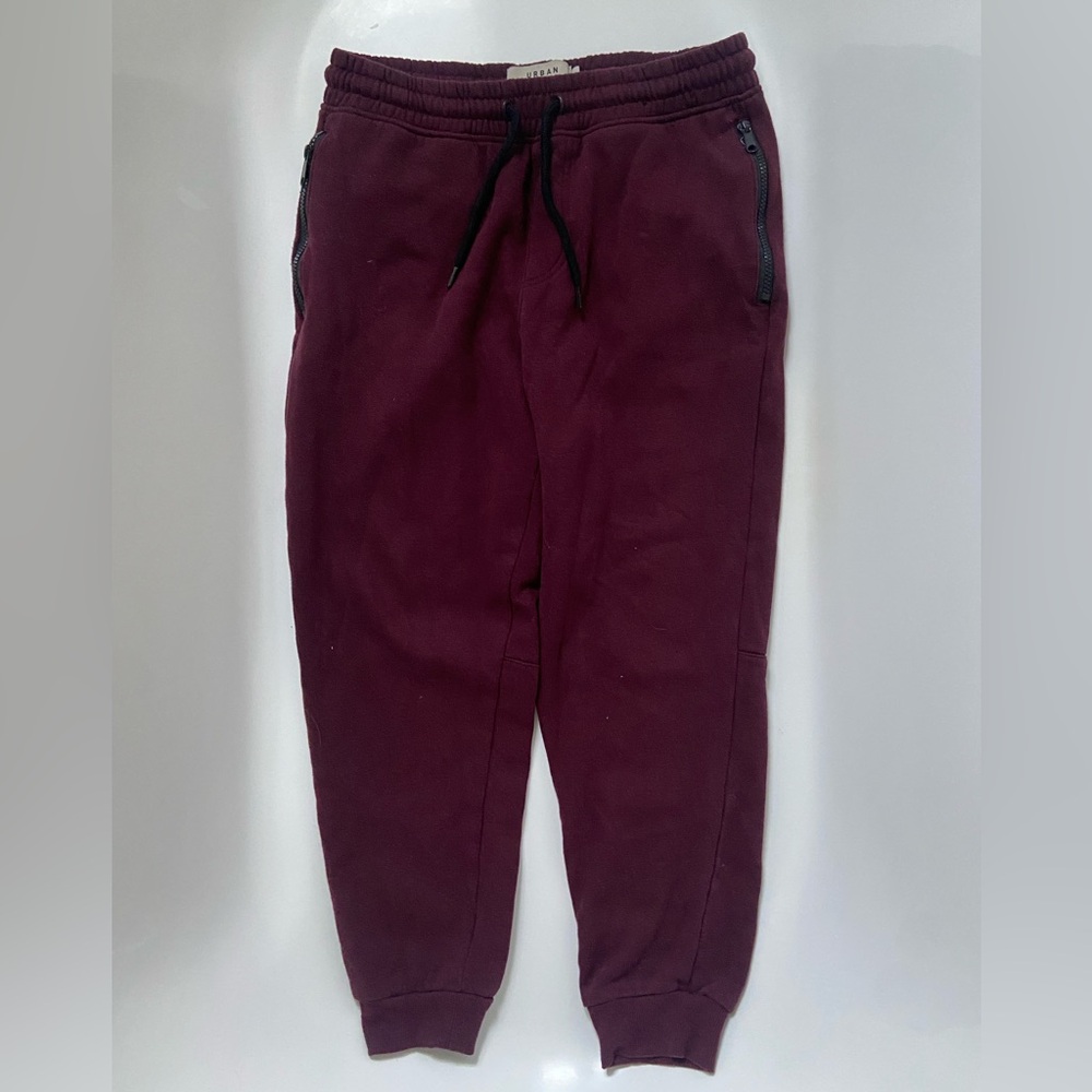 Burgundy Sweatpants